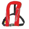 Couleur : Rouge Gilet Gonflable Pilot 165N manuel avec harnais par Plastimo, Rouge