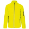 Veste softshell 3 couches Homme par Kariban, Jaune fluo - Taille S