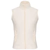 Gilet Micropolaire sans manches Femme par Kariban, Ivoire - Taille S