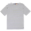 Marini�re Brest manches courtes par All'Oc�an, Ecru/R�gate - Taille S