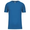 Couleur : Bleu Tee-shirt technique manches courtes Homme 140 g par Proact, Bleu - Taille S
