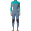 Combinaison int�grale Femme N�opr�ne Essentiel 3/2 mm par Typhoon, Bleu/Gris - Taille S