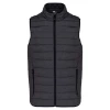 Couleur : Gris foncé Gilet doudoune légère sans manches Homme par Kariban, Gris chiné foncé - Taille S