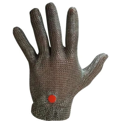 Gant de protection en maille inox anti-coupure avec syst�me de tension � Conforme EN 1082-1 - Juba