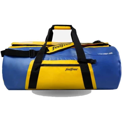 Sac étanche New Clipper par FeelFree, Bleu/Jaune - 80L - FeelFree