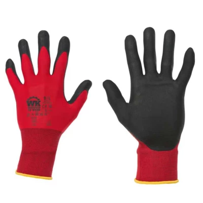 Paires de gants de manutention de pr�cision Rouge - WK. Designed To Work